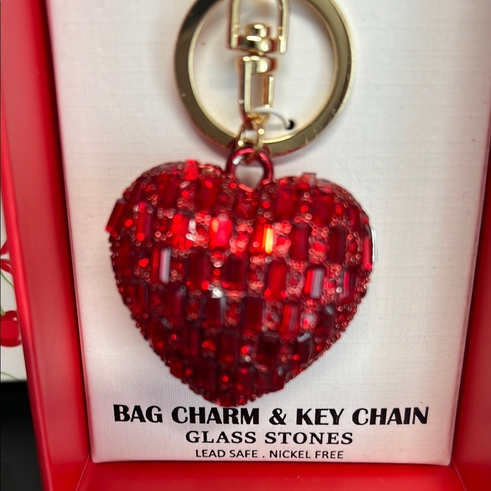 ✨Piper K | Red Heart ♥️ Bag Charm - Picture 2 of 5